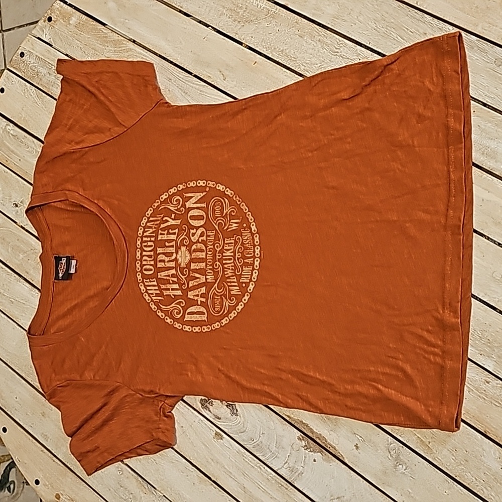 Harley Davidson women's 2xl slim fit T Shirt Augusta GA HD
